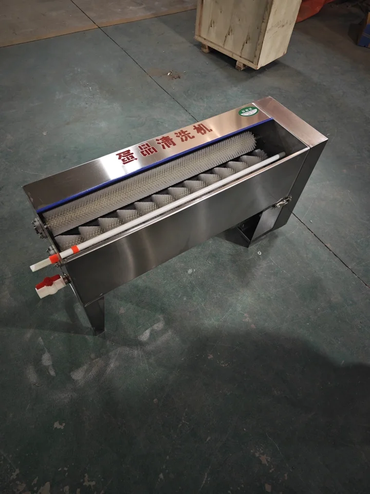 Stainless steel egg cleaning machine New automatic  cleaning machine Mud  Mahjong  Salted duck egg