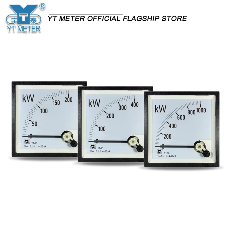 CP96 4-20mA Input analog power meter 200kw 400kw 1000kw mw inverter YT96BE96