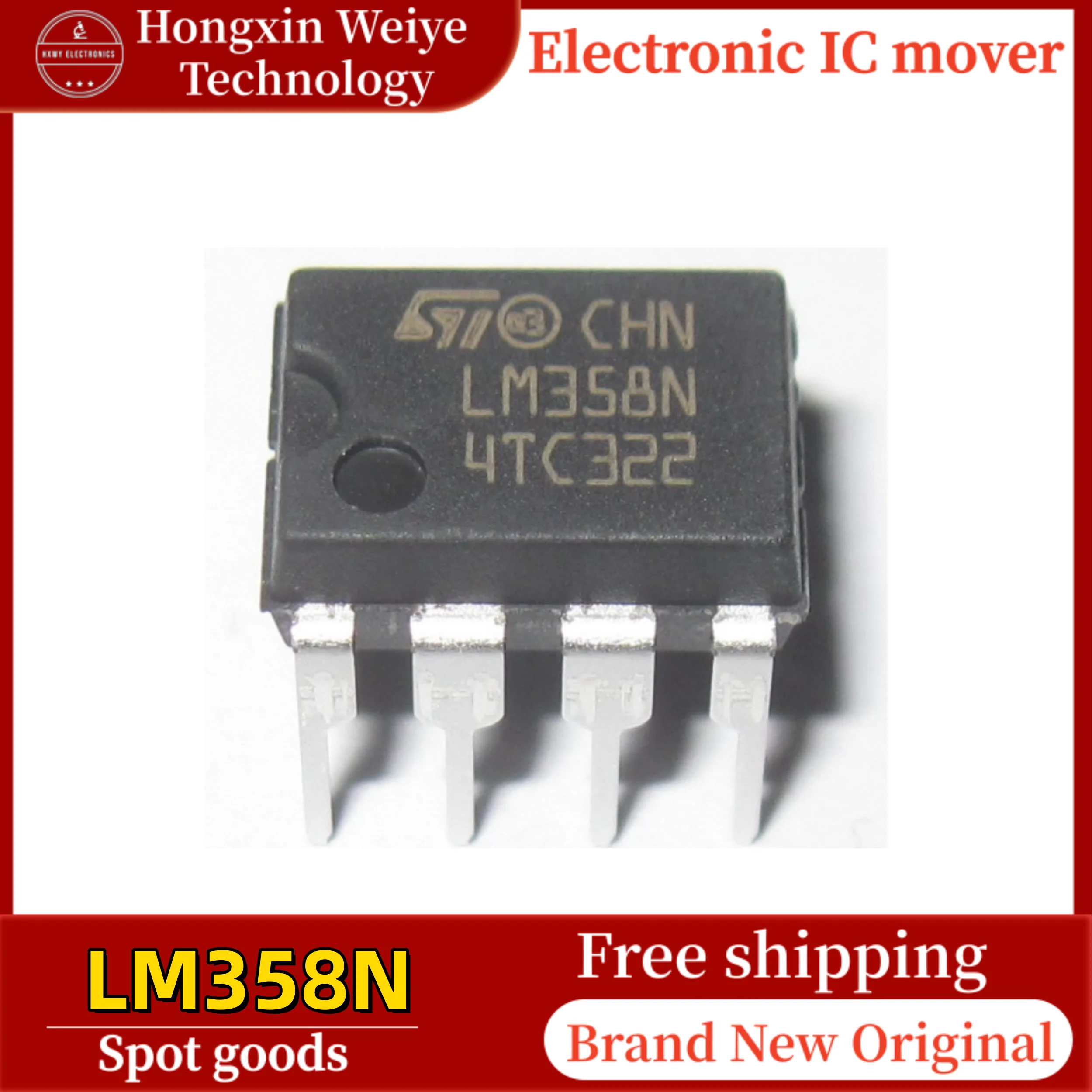 

10/50 PCS LM358N PDIP-8 Operational Amplifier Brand New In Stock Free Shipping