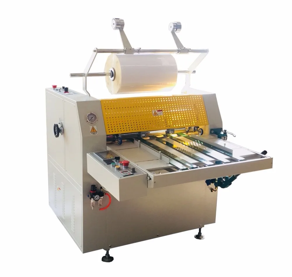 SWFM920C Automatic Hydraulic Pressure Oil Heater Paper Office Laminating Machine For Cardboard For A4