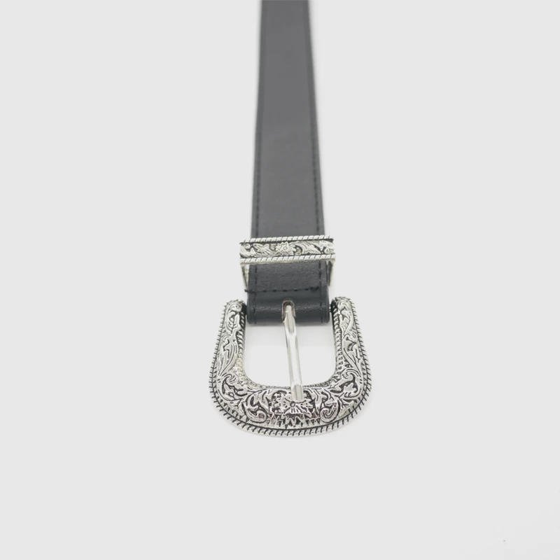 Популярный Винтажный Классический женский ремень с пряжкой с язычком
