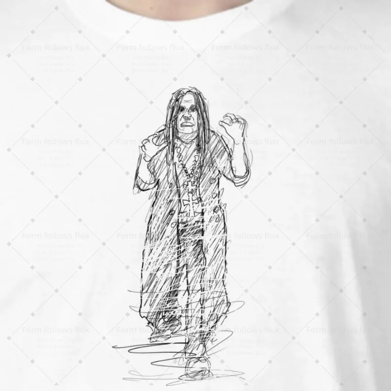 

2026 men T-Shirt Hoodie Ozzy Osbourne – Solo Black Sabbath Kids Rock Hand Drawn Comic style Unisex S-6XL Plus Size Friendly