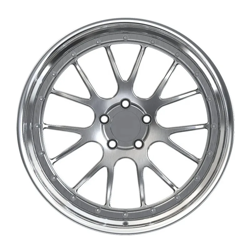 Alloy Wheels 18 19 20 21 22 23 24 26 Inch Aluminium Forged Wheels 4 5 6 8 Holes Silver Chrome Custom Forged Rims For M3B8,B9,C7