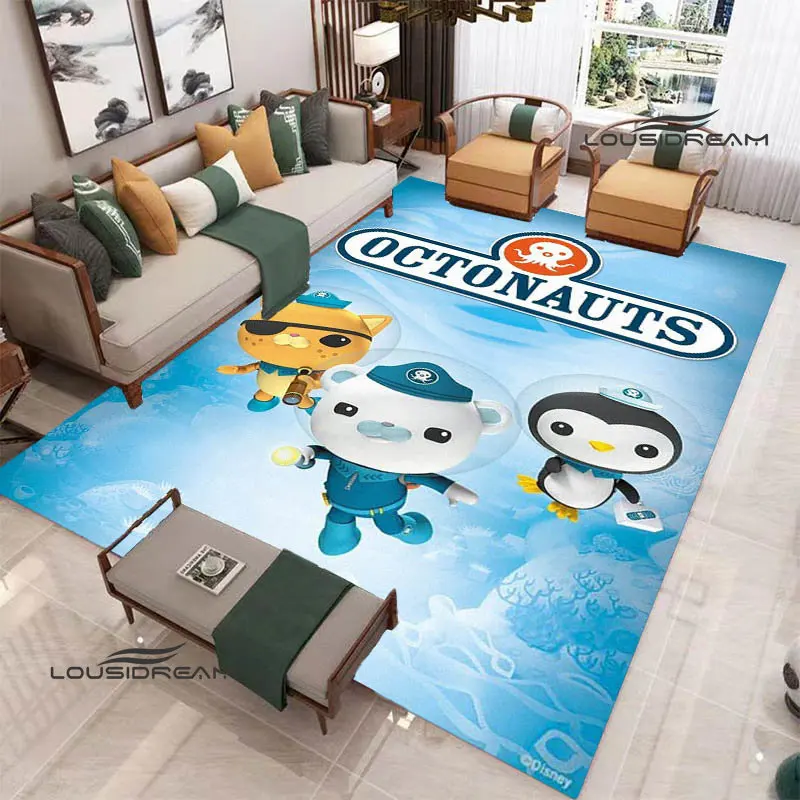 The Octonauts cartoon printed carpet Non -slip carpet Yoga mat door mat photography props kitchen mat area rug birthday gift