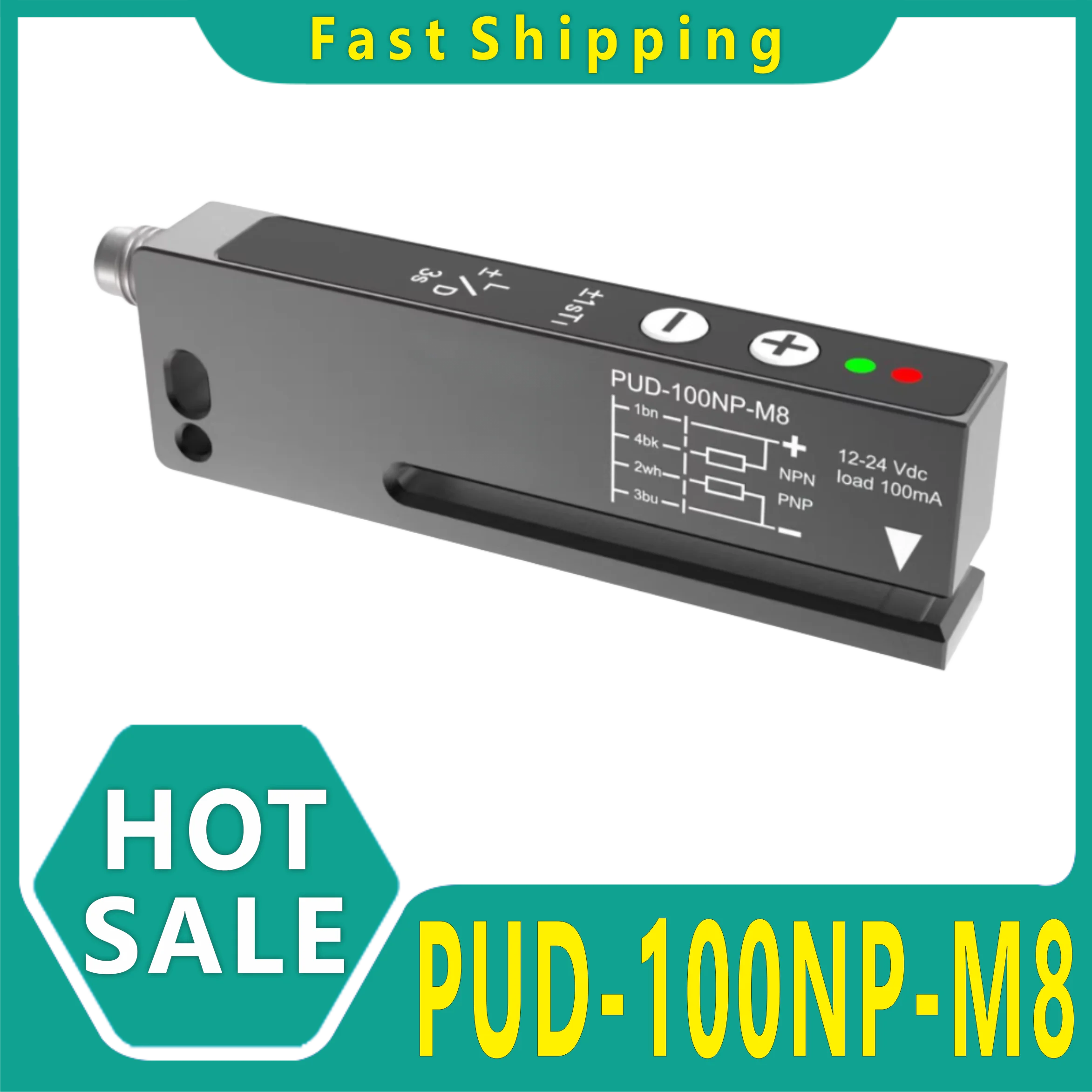 PUD-100NP-M8 new original label detection sensor replaces FC-2100 WF2-40B410