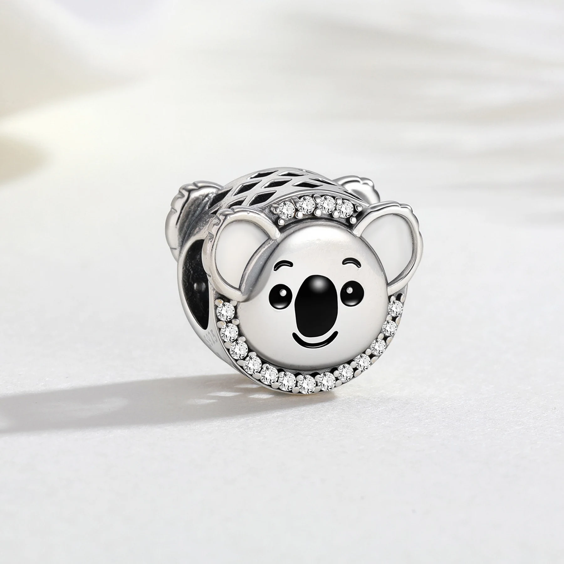 925 Sterling Silver Cute Koala Charms Fit Original Charm Bracelets Australian Animal Bead Jewelry Birthday Gifts For Women
