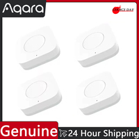 Aqara Mini Wireless Switch Zigbee Connection Versatile 3-way Control Button For Smart Home Devices Compatible With Apple HomeKit