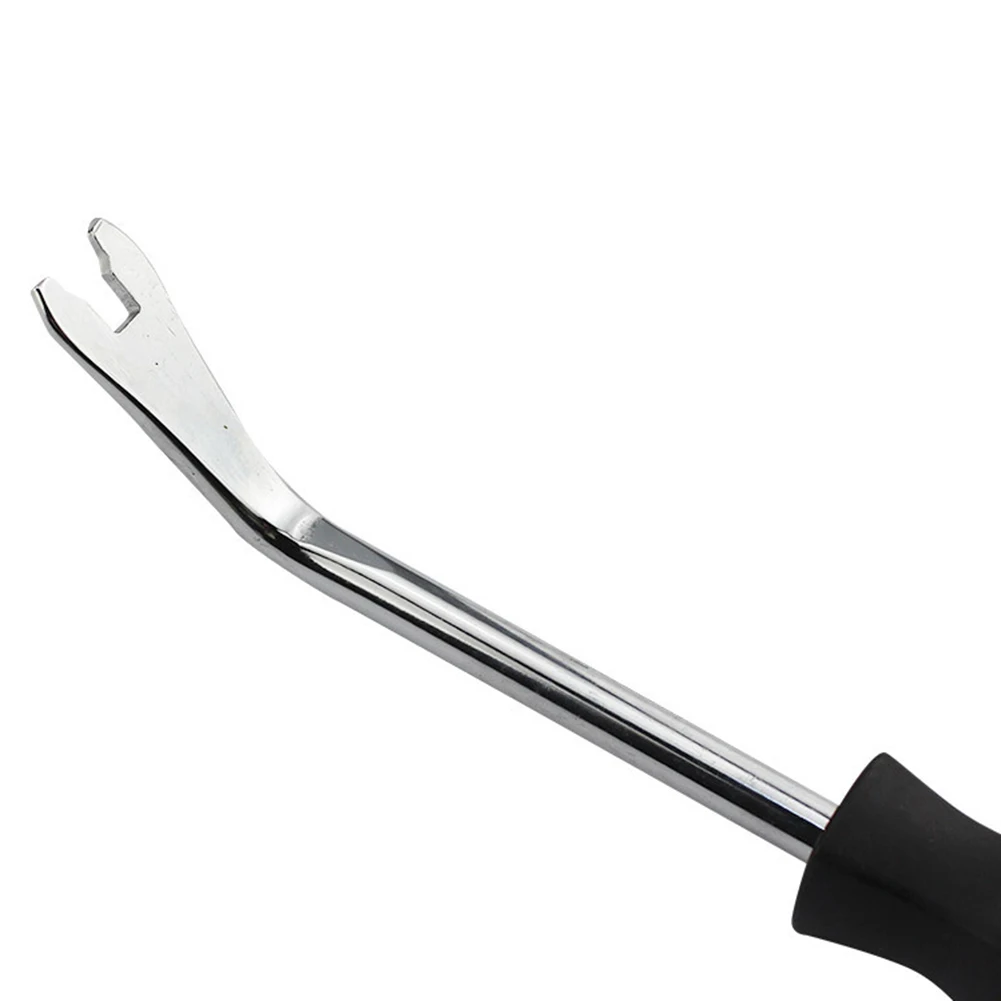 

Горячая ломная отвертка, черный + серебристый цвет, экономичный, практичный, удобный инструмент для снятия приборной панели, ремонт панели