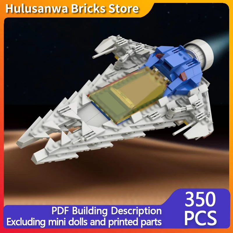 

Jaggedy Wing Fighter Model MOC Building Bricks War Equipment Modular Technology Gifts Holiday Assemble Children Toys Suit