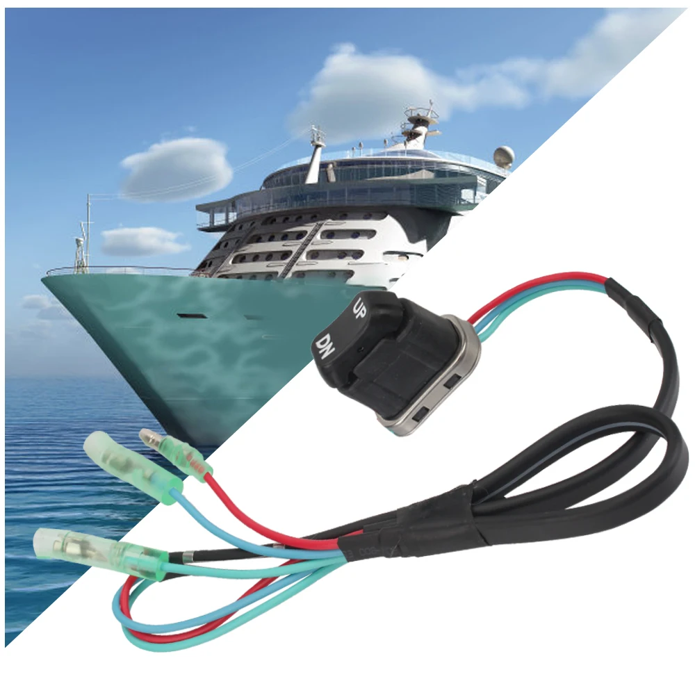 

Флюоресцентный выключатель для 4-тактного двигателя, аксессуары для морского корабля, подвесной пульт дистанционного управления, переключатель Trim Tilt 703-82563-01-00