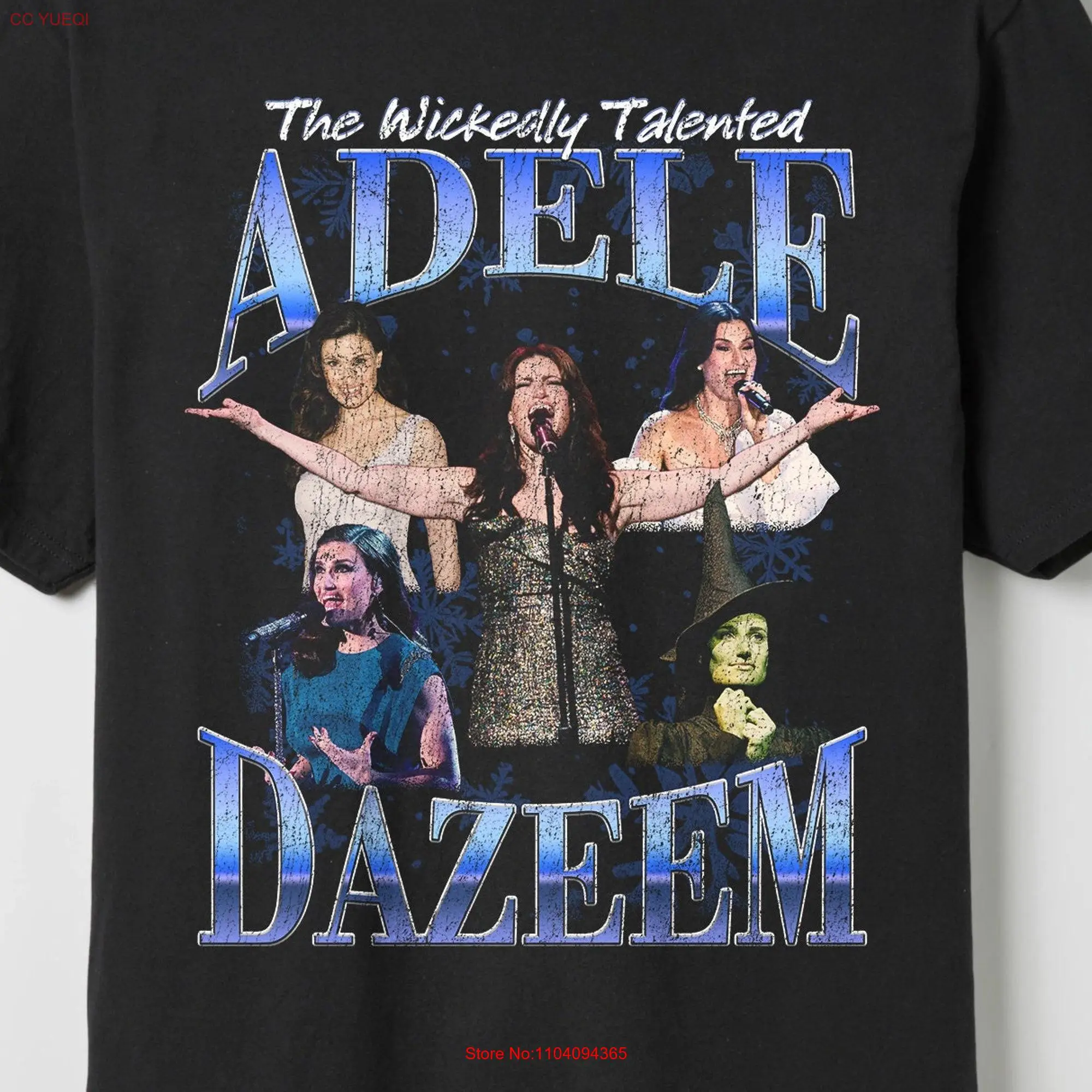 Idina Menzel T Shirt Adele Dazeem John Travolta long or short sleeves