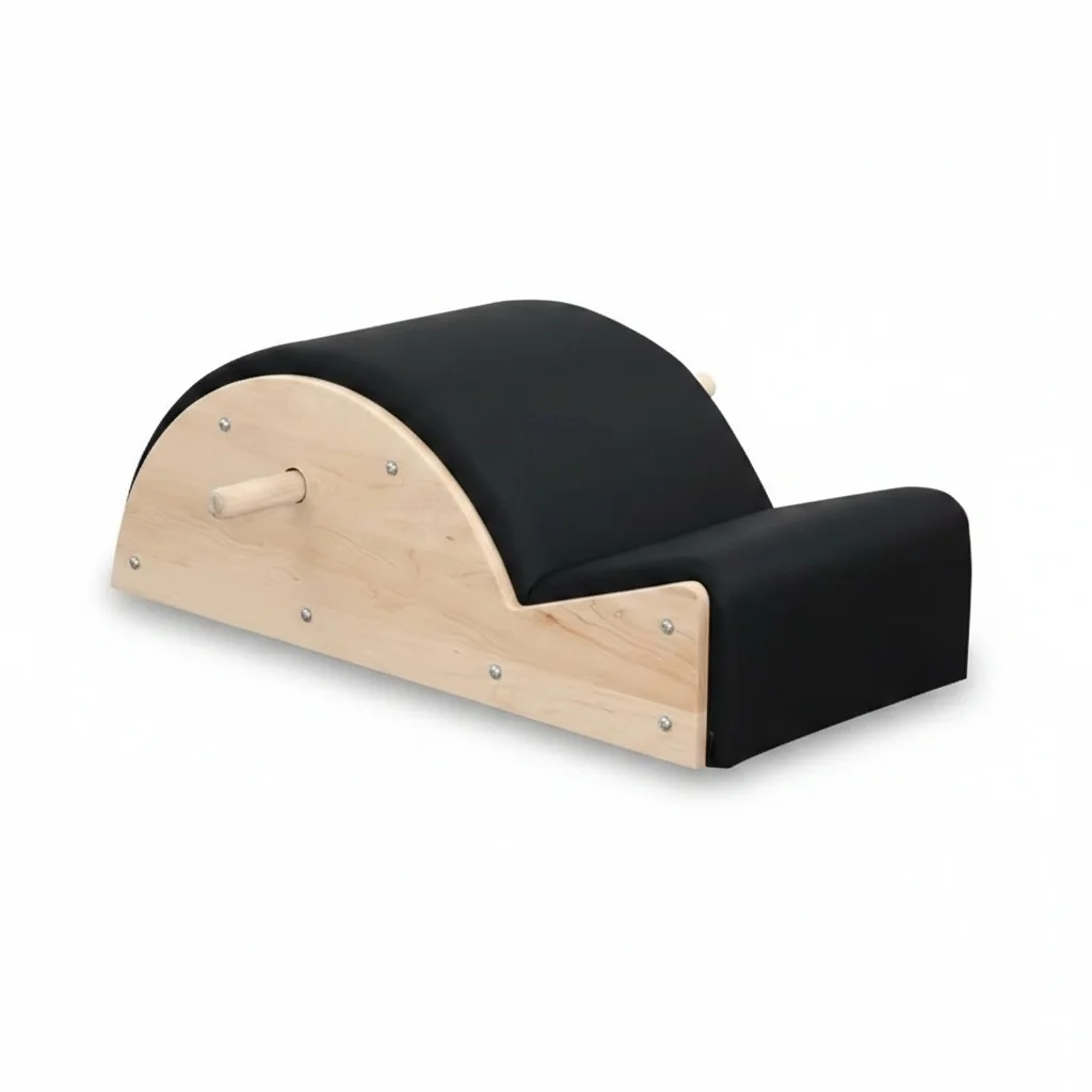 Maple Wood Reformer, Adjustable 15 KG Wooden Pilates Reformer, Eco-Friendly Pilates Spine Corrector, Yoga Gym Equipment