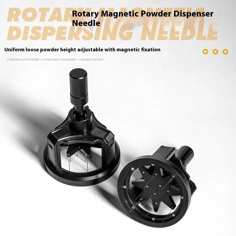 

New Rotary Magnetic Coffee Powder Needle 304 Stainless Steel Needle Powder Dispenser Detachable Stirring Loose Powder Needle