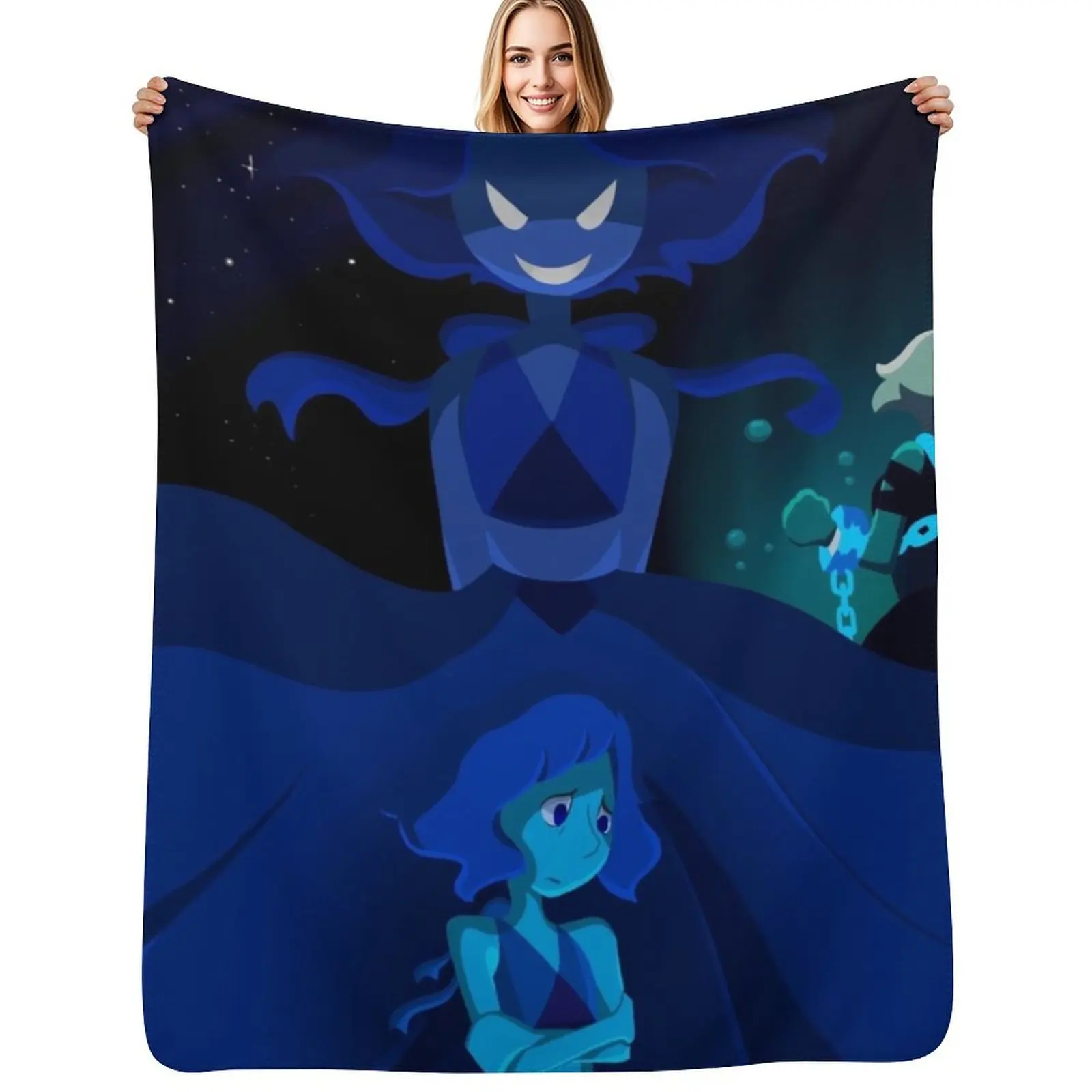 

Lapis Lazuli Steven Universe Throw Blanket Decorative Soft Throw Blanket for Couch Sofa