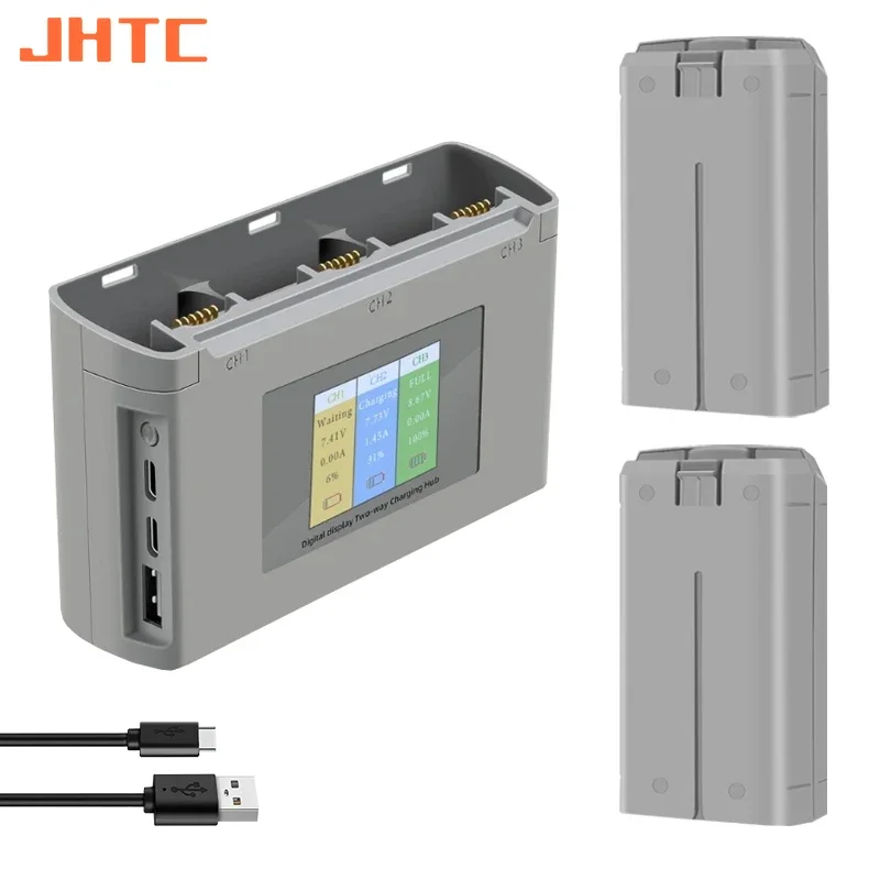 JHTC 2400mAh Battery For DJI mini 2 Mini 2SE Battery Intelligent Flight Battery Accessories Batteries Charger