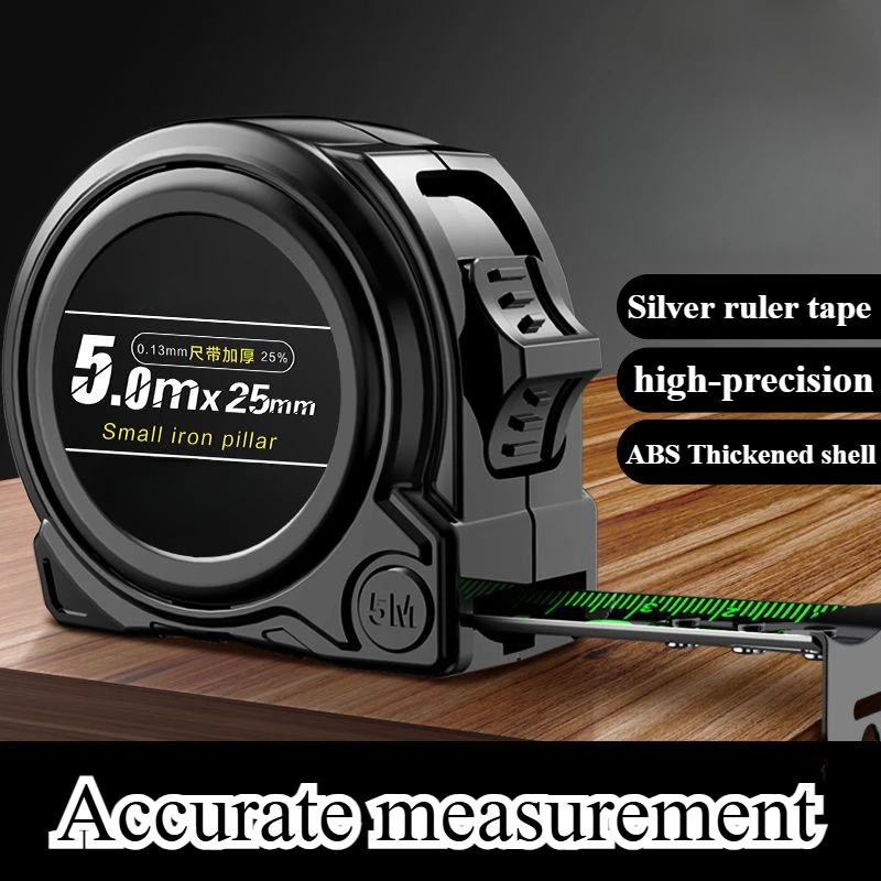 3m/5m/7.5m/10m High Quality Fluorescent Tape Measure with 1st Accuracy and Thick ABS Casing Durable and Wear-Resistant