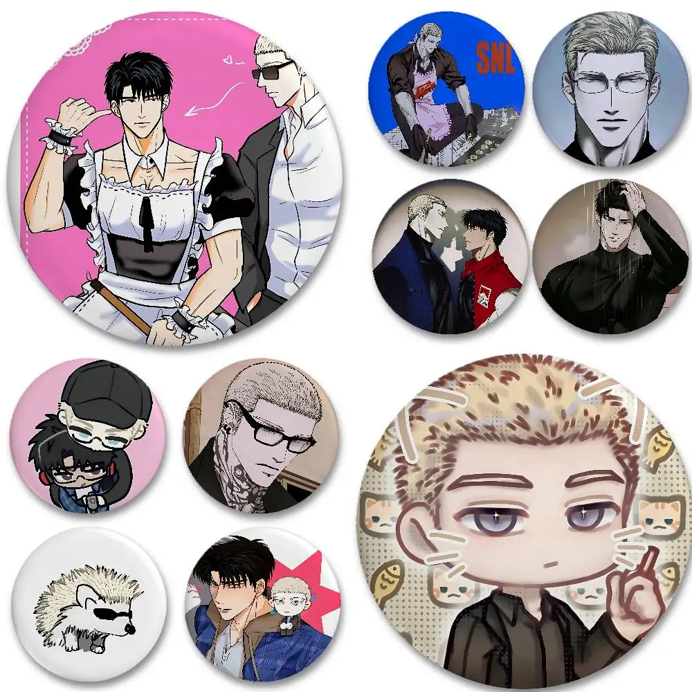 

Cute Classic S-Sesame S-Street Badges Button PinsBrooch Creative Funny Quotes Badge Clothes Backpack Jewelry Gift For Kids Frien