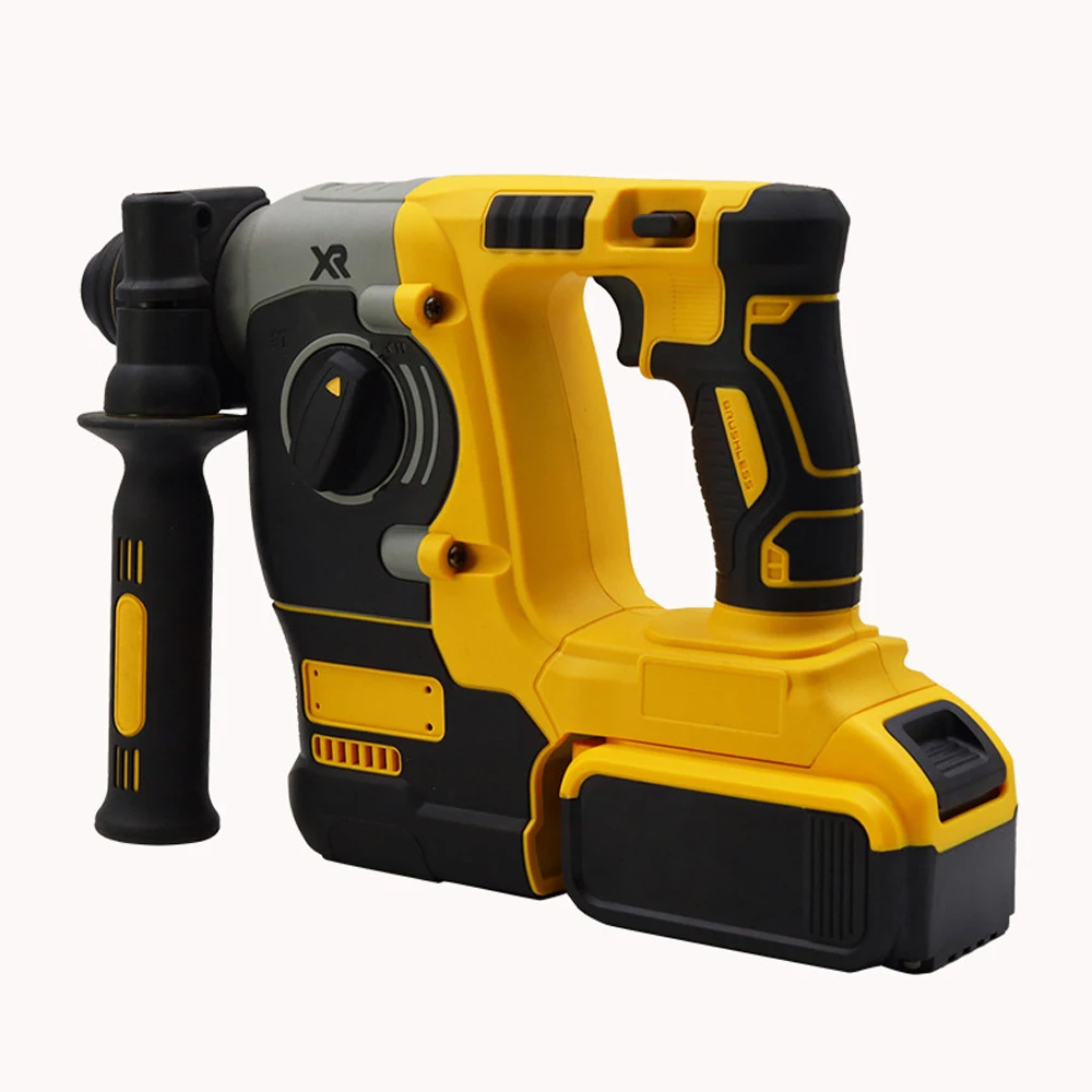 Electric Hammer 21v Multifunctional Rechargeable Brushless Hammer Electric Hammer Three-In-One Impact Drill Electric Pick