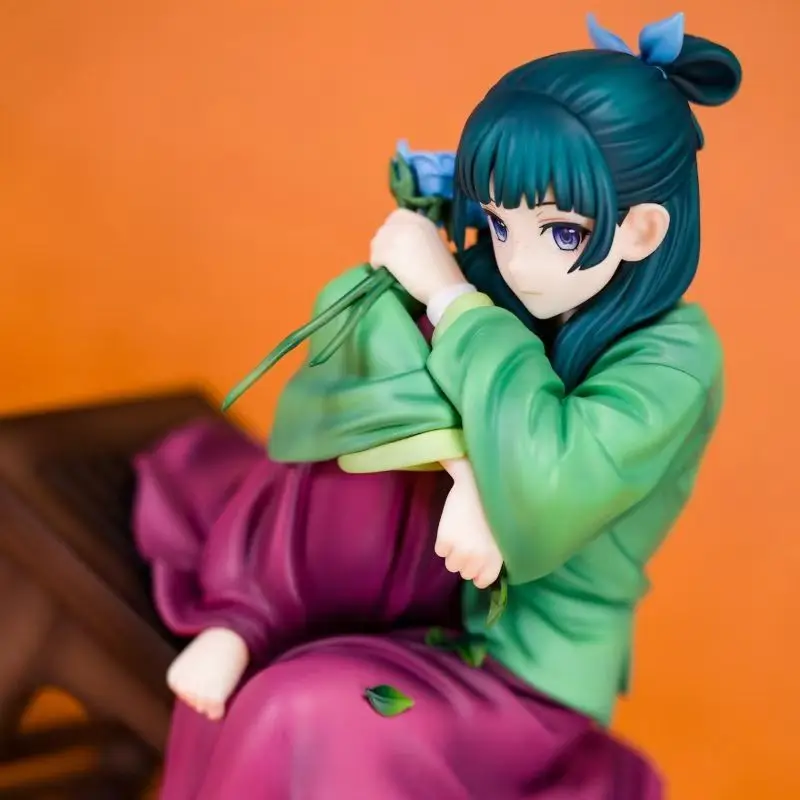 Zestaw figurek anime Apothecary Diaries - PVC MaoMao i urocza dziewczyna na stole Figurki kolekcjonerskie Zabawka na prezent na Boże Narodzenie