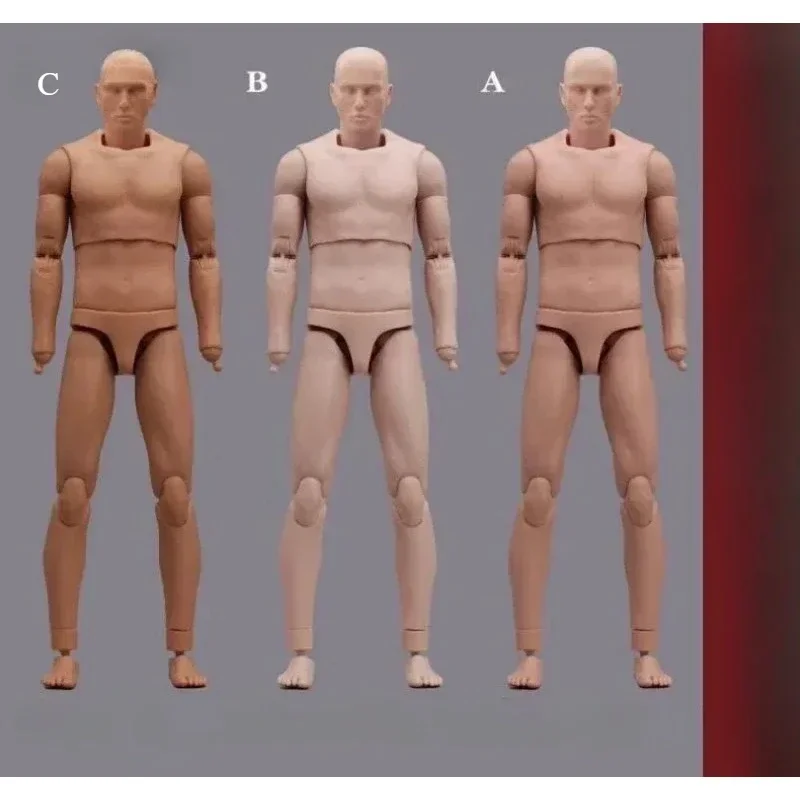 

1/6 Scale Male Soldier Body Figure Movable Joints Flexible Body Model MH2201 for Action Figure Doll Decoration Toys