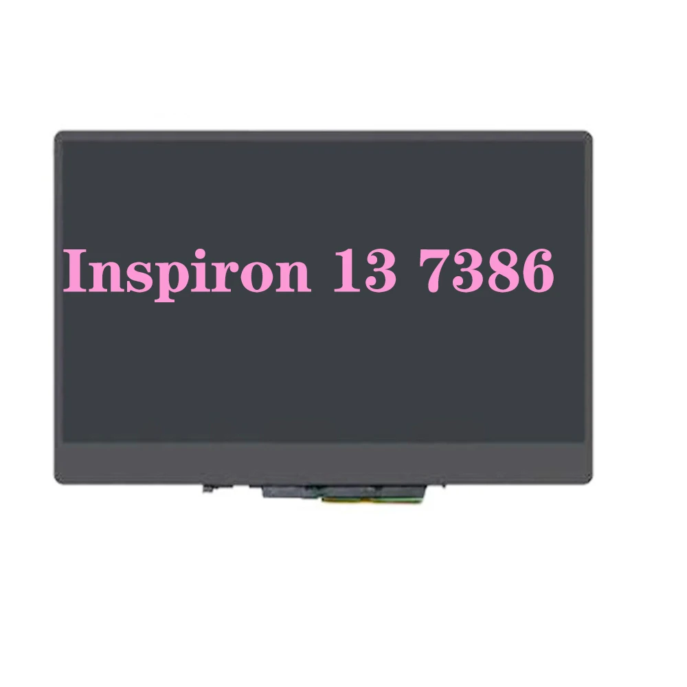 Tested WELL 13.3'' FHD 1920X1080 for Dell Inspiron 13 7386 P91G P91G001 LCD Display Touch Screen Digitizer Glass Panel Assembly