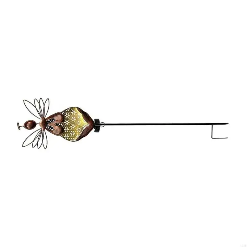 Elegant Bronze Garden Lamp With LED Bulb For Outdoor Decoration And Landscape Brightness KXRE