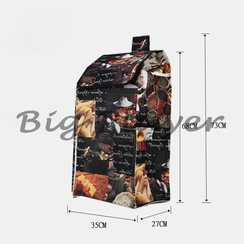 

Shopping Cart Bag,Red,Flower