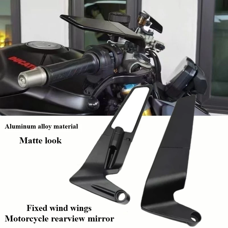 

For YAMAHA XJ6 DIVERSION / XJ6N / XJ6 Accessories Motorcycle Mirrors Stealth Winglets Mirror Kits To Rotate Adjustable Mirrors