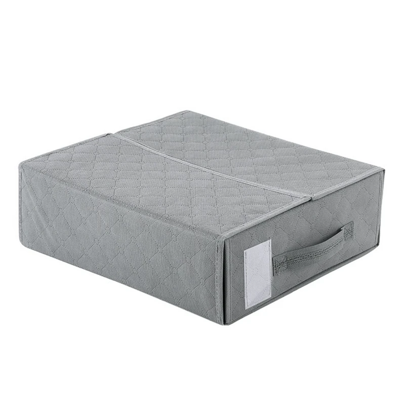 Handheld Fabric Storage Box Folding Clothes Storage Box Household Clothes Bedding Storage Bag