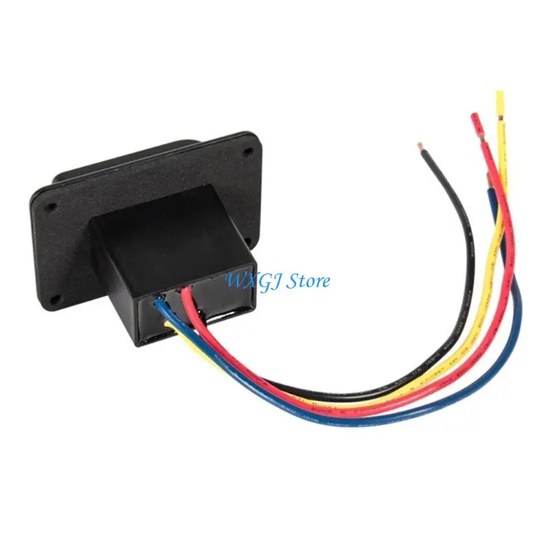 37JE Momentary Polarity Reverse Rockers สลับการควบคุมสวิทช์มอเตอร์ขึ้นลงย้อนกลับ (ON) Off (ON) สวิทช์