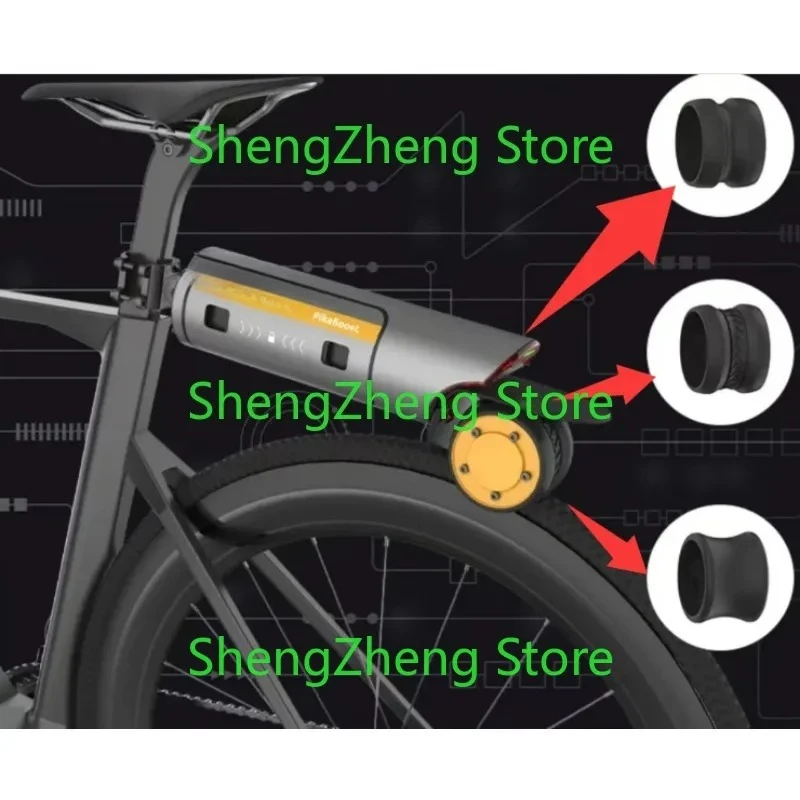 AliExpress 2Pcs Pika Boost2 Bicycle Mountain Bike Modification Electric Special Friction Booster Wheel Rotating Wheel Parts