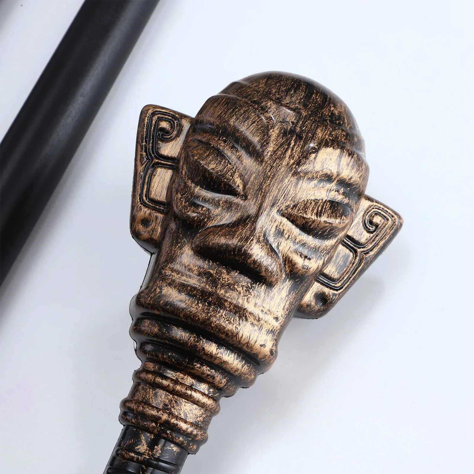 Vintage afneembare plastic scepter volwassen kind Halloween cosplay heks cobra's riet voor festival maskerade thema partij aanbod prop