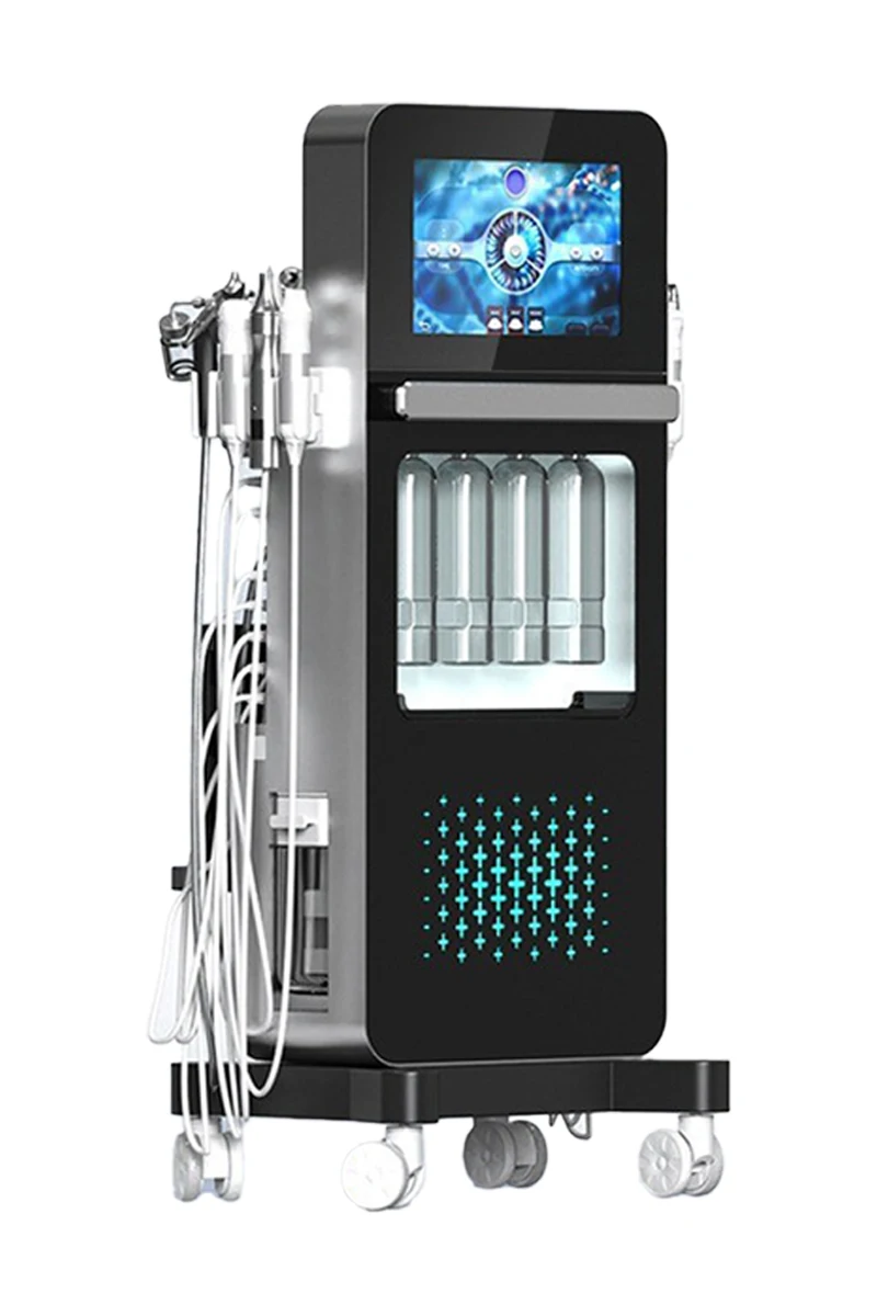 Multi Functional Skin Management Device With Hydrogen And Oxygen Bubbles For Facial Cleansing And Beauty Salons