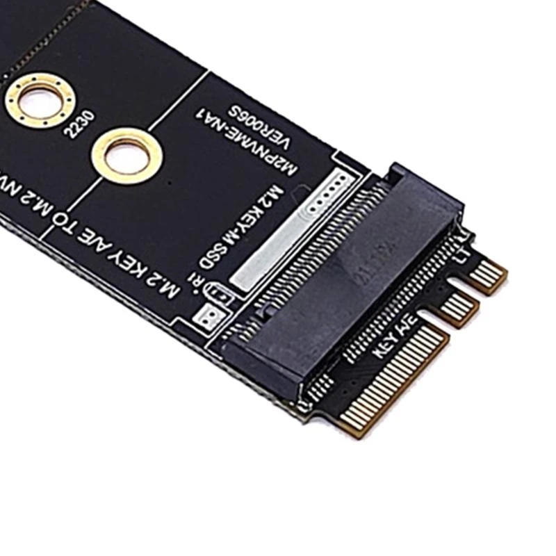 

2025 Новый NVME для ключа A-E Wi-Fi To NVME Adapter Adapter 2230-2280