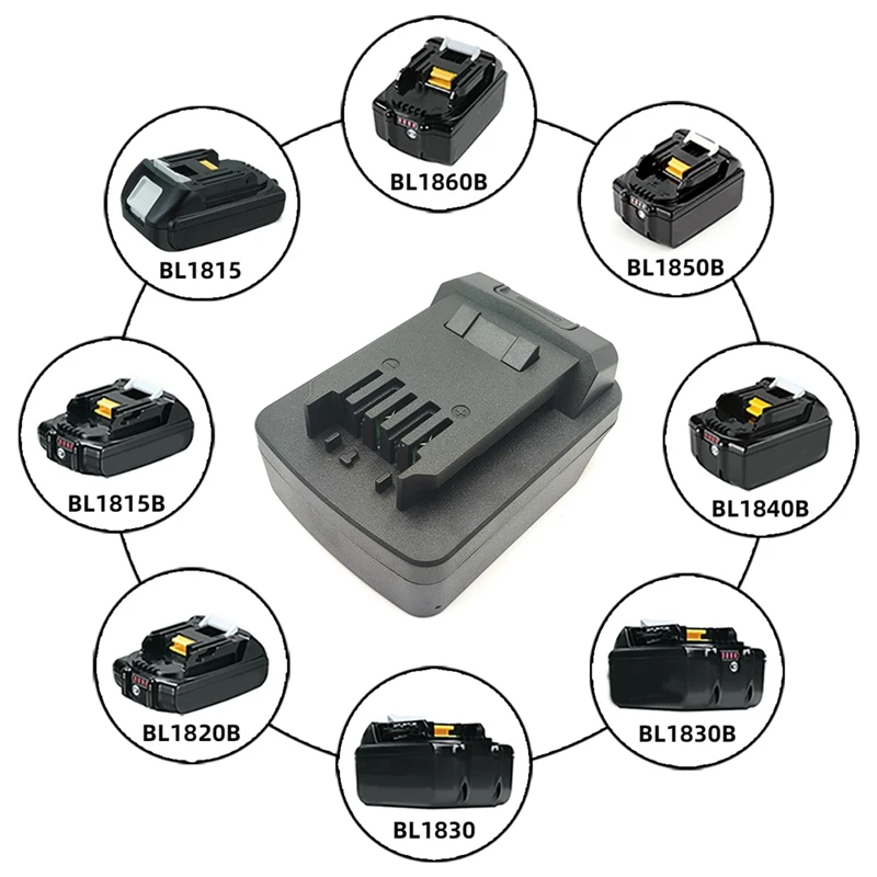 Battery Adapter For Makita 18V Battery Conversion For SKIL 20V Lithium Battery Tool Converter Battery Adapter