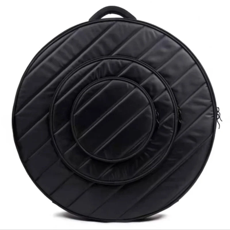 22 24 Inch Thickened Waterproof Layered Cymbal Bag Drum Kit Accessories Shoulder Storage Bag