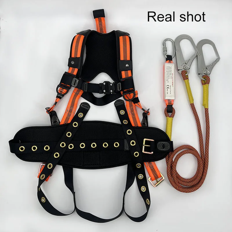 Ceinture de sécurité complète pour tout le corps, ceinture de sécurité à haute altitude, Anti-chute pour chantier de Construction