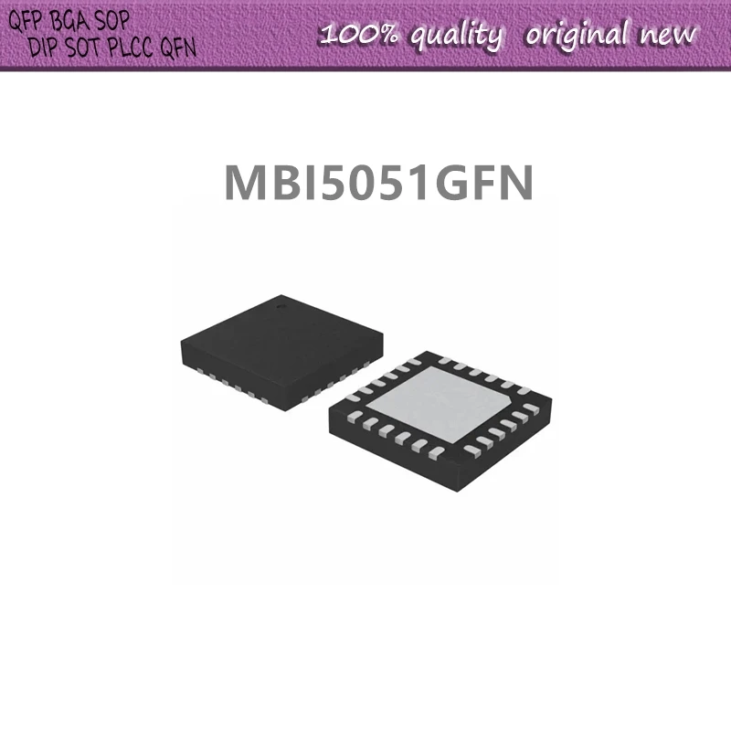 

10Pcs/Lot MBI5051GFN MBI5051G QFN24