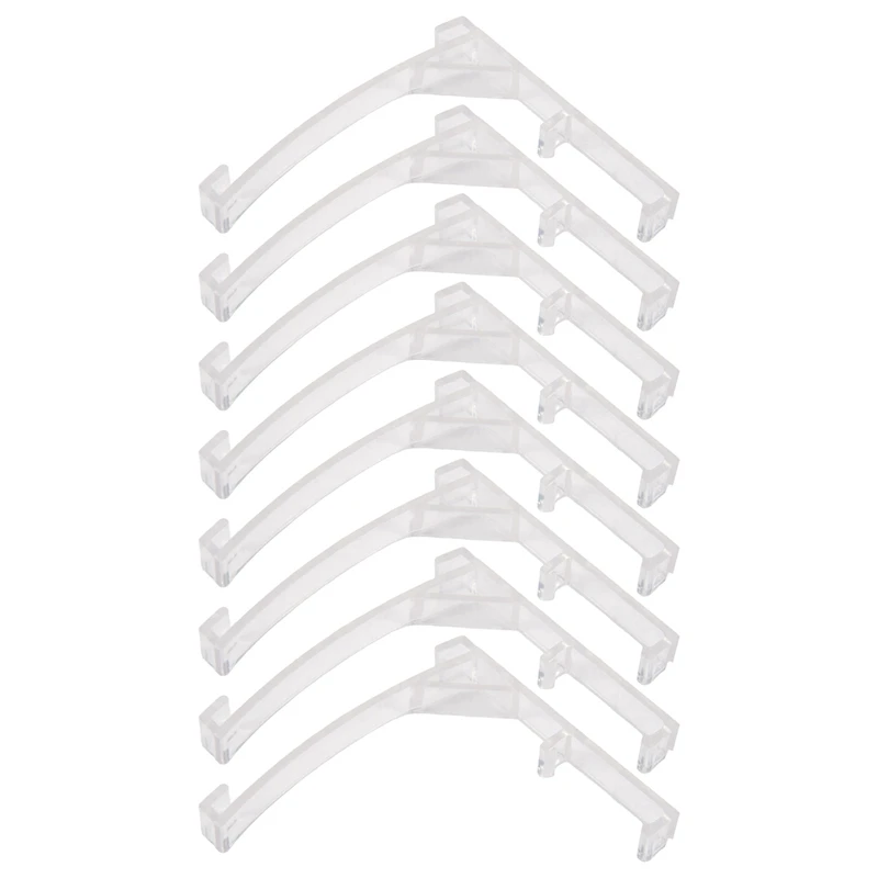 

Valance Clips Plastic Vertical Blinds Brackets 3.5 Inch Vertical Blinds Clear For Blinds Parts Accessory Components