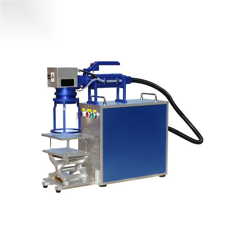 Customized Version Portable Small Fiber Laser Marking Handheld Metal Engraving Machine Marking Machine Laser Engraving Machine