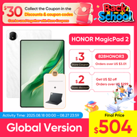 Global Version Original Honor Tablet MagicPad 2 Snapdragon 8s Gen 3 12.3'' 3K OLED 144Hz Display Pad 10050mAh Long Battery Life