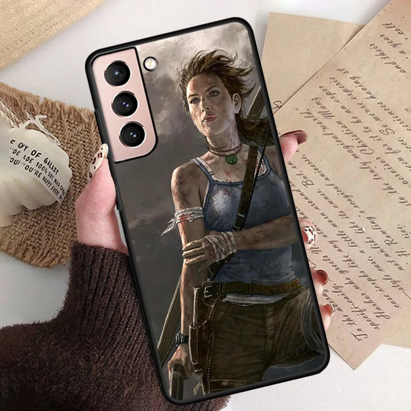 

Lara Croft Tomb Raider PhoneCase for Samsung S25 S24 S23 S22 S21 S20 Ultra S20 S22 S21 S20 FE S24 Plus