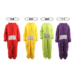 Cartoon Adult Jumpsuit Costume Adult Onesie Pajamas Unisex Animal One-Piece Costume Cosplay Homewear Sleepwear Party