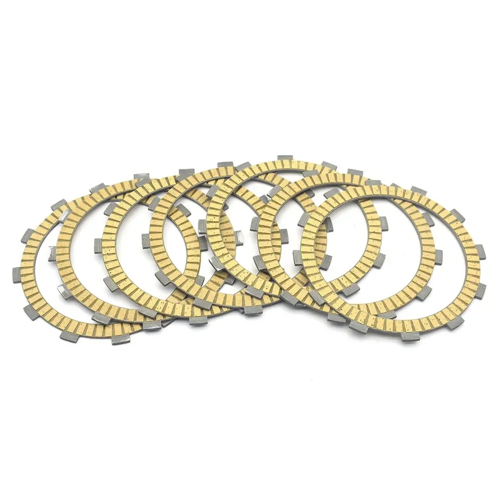 

Clutch Friction Plates Kit For KAWASAKI VN400 Vulcan ZR400 ZRX400 Zephyr ZX400 ZZR400 EN450 EN500 Vulcan 500 EX500 Ninja 500