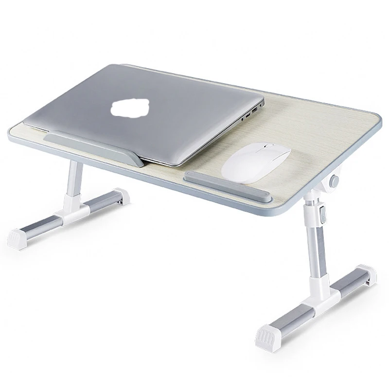Laptop Desk for Bed Adjustable Computer Tray Foldable Bed Desk for Laptop Notebook Portable LaptopTable with cooling fan