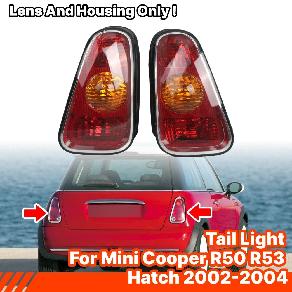 

63216935783 63216935784 Сменные линзы задних стоп-сигналов в сборе, совместимые для BMW Mini Cooper R50 R52 R53 2001-2004