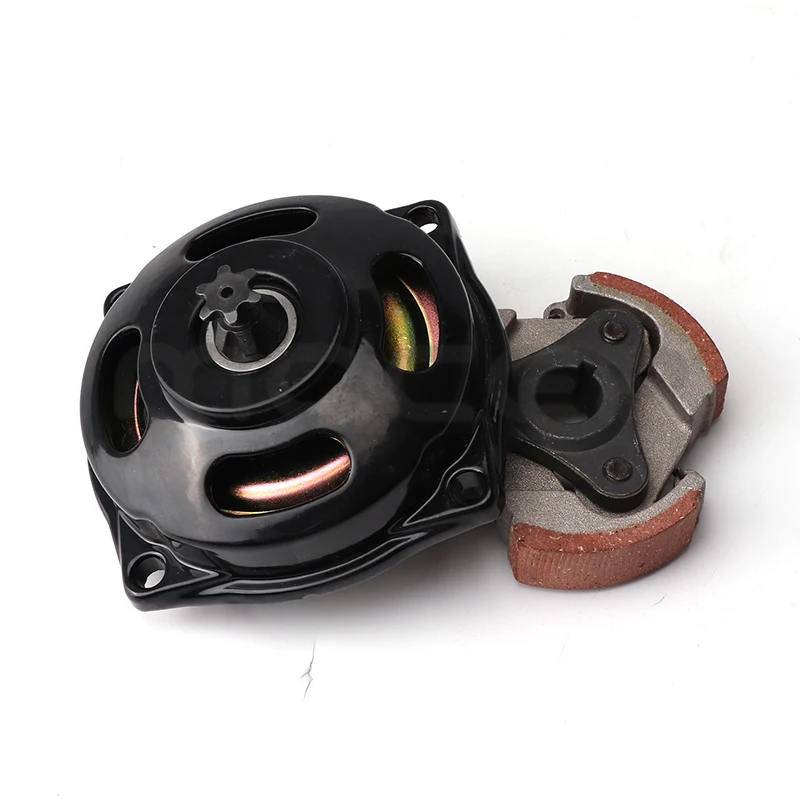 

Mini Moto Engine Parts 25H T8F 6/7T Drum Gearbox with Clutch Pad for 2-Stroke 47cc/49cc Chinese Pocket Kids Quad ATV Dirt Bike