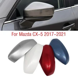 For Mazda CX-5 CX5 2017 2018 2019 2020 2021 Car Rearview Mirror Cover Lid Cap Wing Door Side Mirror Case Shell House