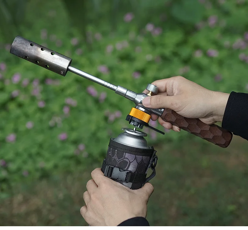 Butan Adapter Mit Halterung Outdoor Butan Gas Umwandlung Joint Camping Herd Adapter Schraube Ventil Ausgang Düse Flasche Adapter – Detail 28