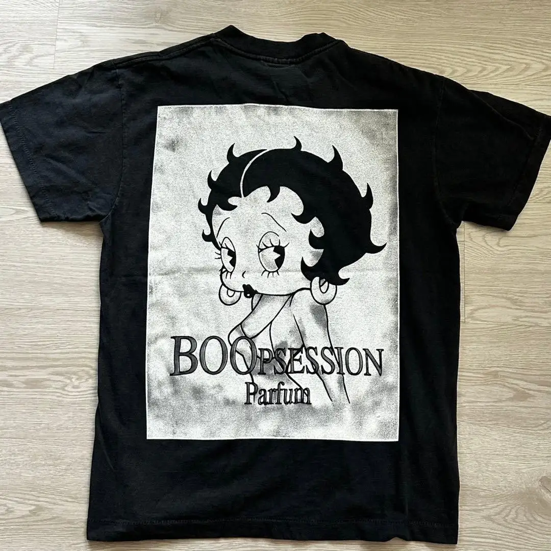 Vintage Betty Boop Obsession Parody Graphic T-Shirt Cotton Men Women Streetwear Tee
